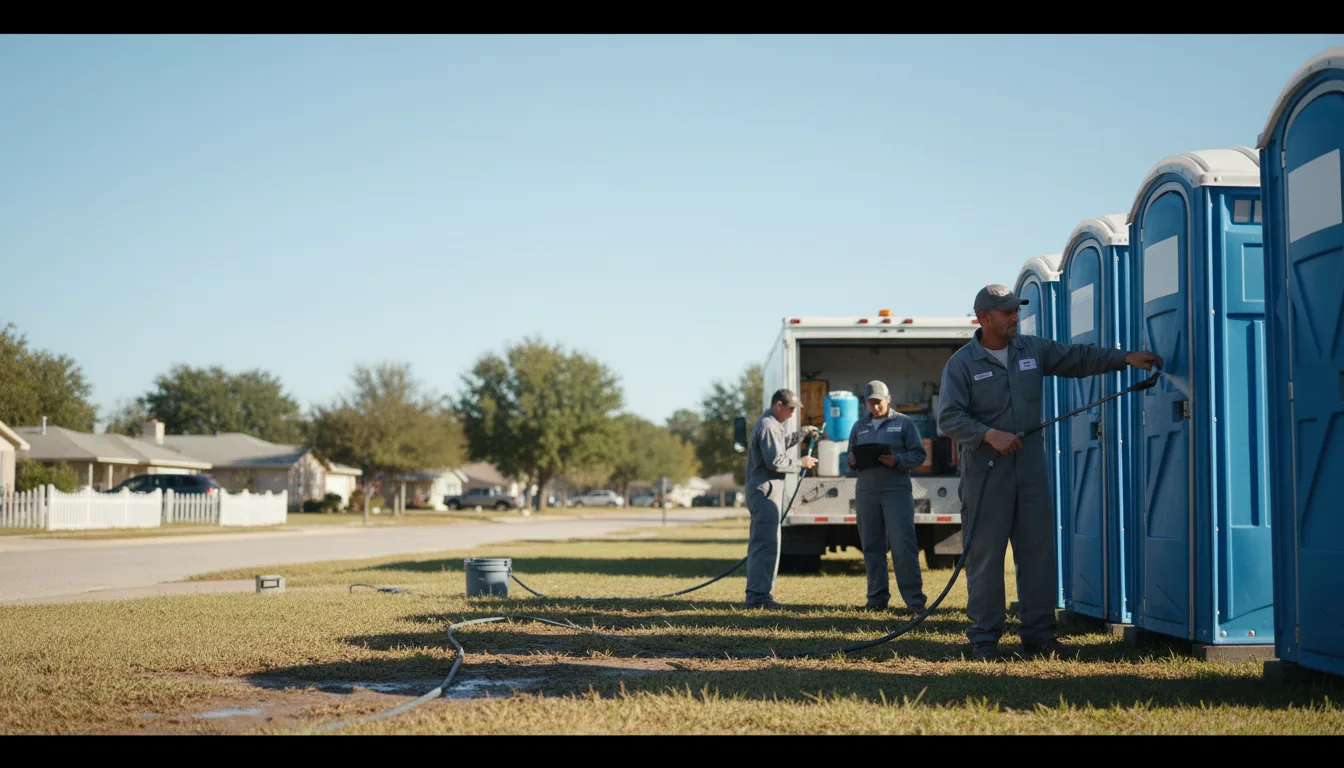 Long-Term Portable Toilet Rental in Schoenchen, KS near me